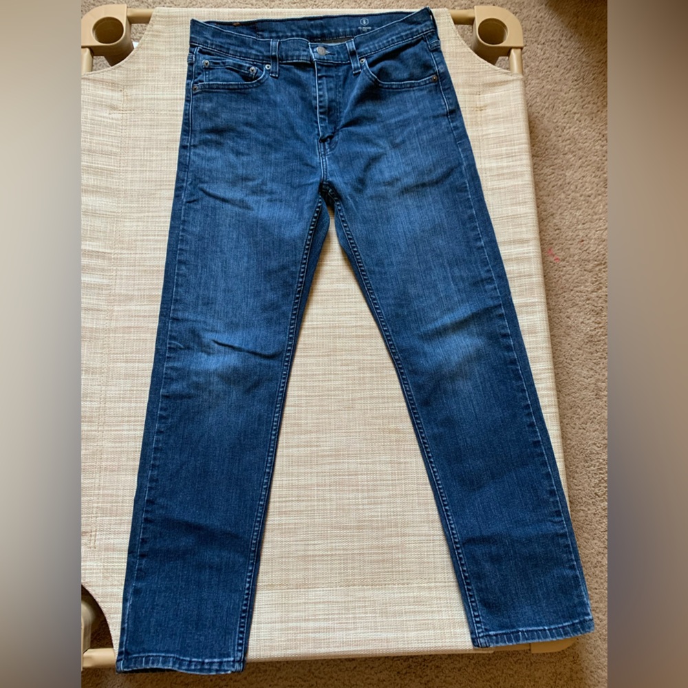 Levi’s Mens 502 tapered stretch jeans 33x30